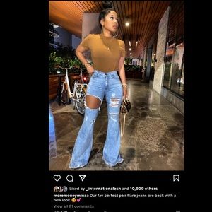 Minaa Monroe Perfect Flair jeans